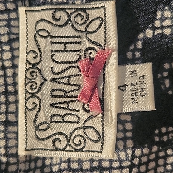 Baraschi Womens Black & Gray, Quarter Sleeves, Midi Dress, Size: 4 - Picture 7 of 9